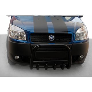 Bara Fata QT006 Negru (Otel Inoxidabil) Fiat Doblo I 2005-2010