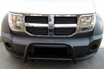 Dodge Nitro 2006-2011 Bara Fata QT006 Negru (Otel Inoxidabil) foto 1