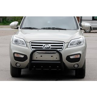 Bull Bar QT006 Negru (Otel Inoxidabil) Lifan X60 2011- foto 1