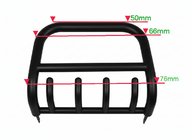 Suzuki XL7 1998-2006 Bull Bar QT006 Negru (Otel Inoxidabil) foto 1