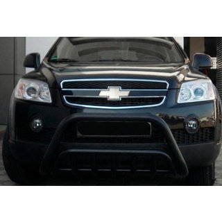 Bara Fata WT002 Negru (Otel Inoxidabil) Chevrolet Captiva 2006-2019 foto 3