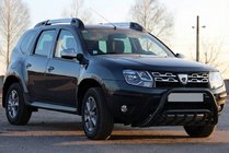 Dacia Duster 2008-2018 Bullbar WT002 Negru (Otel Inoxidabil) foto 1