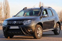 Dacia Duster 2008-2018 Bullbar WT002 Negru (Otel Inoxidabil) foto 3