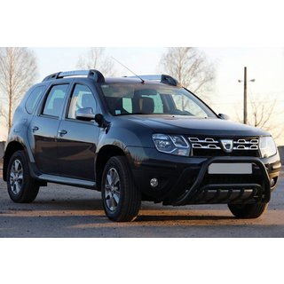 Bullbar WT002 Negru (Otel Inoxidabil) Dacia Duster 2008-2018 foto 1