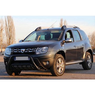 Bullbar WT002 Negru (Otel Inoxidabil) Dacia Duster 2008-2018 foto 3