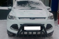 Ford Kuga/Escape 2013-2019 Bullbar WT002 Negru (Otel Inoxidabil) foto 3