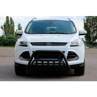 Bullbar WT002 Negru (Otel Inoxidabil) foto 1