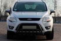 Ford Kuga 2008-2013 Bullbar WT002 Negru (Otel Inoxidabil) foto 2