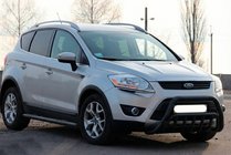 Ford Kuga 2008-2013 Bullbar WT002 Negru (Otel Inoxidabil) foto 3