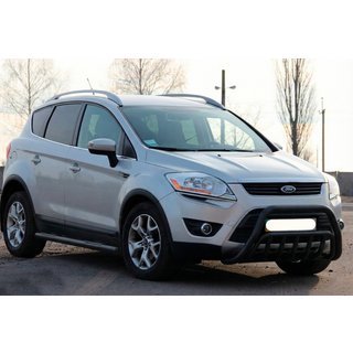 Bullbar WT002 Negru (Otel Inoxidabil) Ford Kuga 2008-2013 foto 3