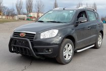 Geely Emgrand X7 2011- Bullbar WT002 Negru (Otel Inoxidabil) foto 3