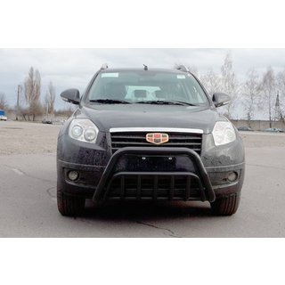 Bullbar WT002 Negru (Otel Inoxidabil) foto 2