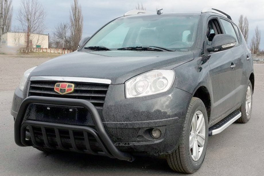 Geely Emgrand X7 2011- Bullbar WT002 Negru (Otel Inoxidabil) Image