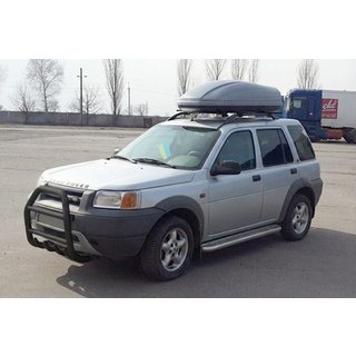 Bullbar QT007 Negru (Otel Inoxidabil) Land Rover Freelander I 1997-2006 foto 2
