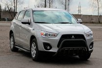 Mitsubishi ASX 2010-2023 Bullbar WT002 Negru (Otel Inoxidabil) foto 1