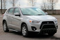 Mitsubishi ASX 2010-2023 Bullbar WT002 Negru (Otel Inoxidabil) foto 3