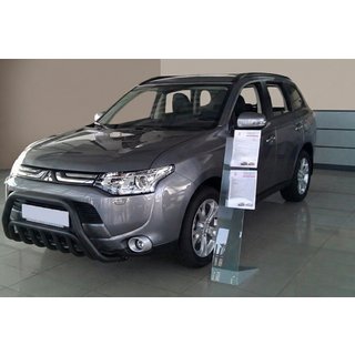 Bullbar WT002 Negru (Otel Inoxidabil) foto 3