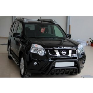 Protectie Fata WT002 Negru (Otel Inoxidabil) Nissan X-trail T31 2007-2014 foto 1
