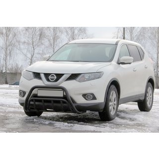 Bullbar WT002 Negru (Otel Inoxidabil) Nissan X-trail T32/Rogue 2014-2021 foto 3