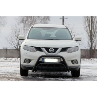 Bullbar WT002 Negru (Otel Inoxidabil) Nissan X-trail T32/Rogue 2014-2021 foto 1