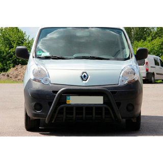 Bullbar WT002 Negru (Otel Inoxidabil) foto 2