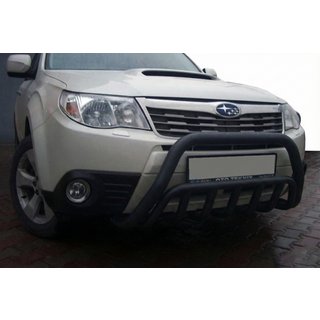 Bullbar WT002 Negru (Otel Inoxidabil) foto 1