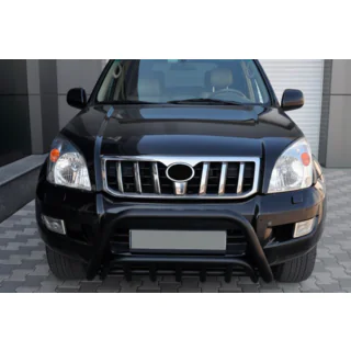 Bullbar jos WT002 Negru (Otel inoxidabil) Toyota Land Cruiser Prado 120 2002-2009 foto 1
