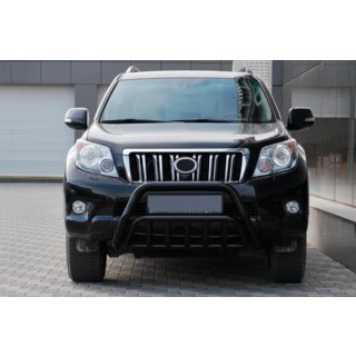 Bullbar WT002 Negru (Otel Inoxidabil) Toyota Land Cruiser Prado 150 2009-2023 foto 2