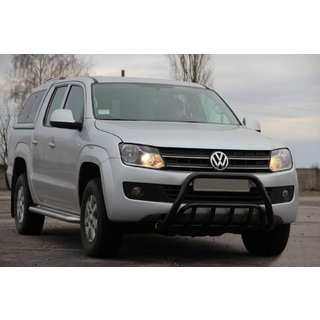Bullbar WT002 Negru (Otel Inoxidabil) foto 3