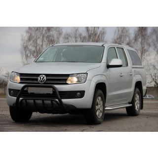 Bullbar WT002 Negru (Otel Inoxidabil) foto 1