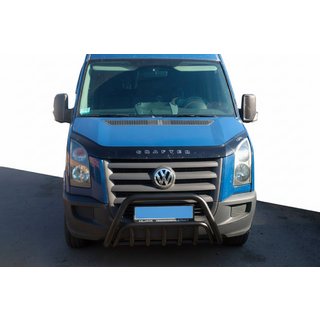 Bullbar WT002 Negru (Otel Inoxidabil) foto 1