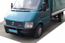Volkswagen LT 1995-2006 Bullbar WT002 Negru (Otel Inoxidabil) foto 2