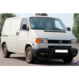 Bullbar WT002 Negru (Otel Inoxidabil) Volkswagen T4 Caravelle/Multivan 1990–2003 foto 1