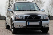 Suzuki Vitara 1998-2006 Bullbar QT007 Negru (Otel Inoxidabil) foto 2