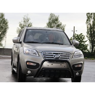 Bullbar WT002 Negru (Otel Inoxidabil) Lifan X60 2011- foto 2