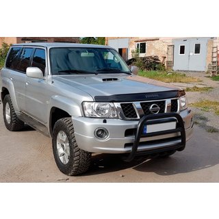 Bullbar QT007 Negru (Otel Inoxidabil) foto 3