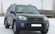 Toyota Rav 4 2001-2005 Bara Fata WT002 Negru (Otel Inoxidabil) foto 3