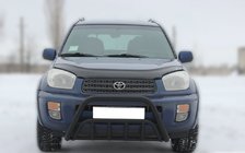 Toyota Rav 4 2001-2005 Bara Fata WT002 Negru (Otel Inoxidabil) foto 1