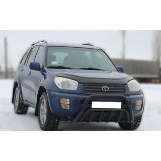 Bara Fata WT002 Negru (Otel Inoxidabil) Toyota Rav 4 2001-2005 foto 3
