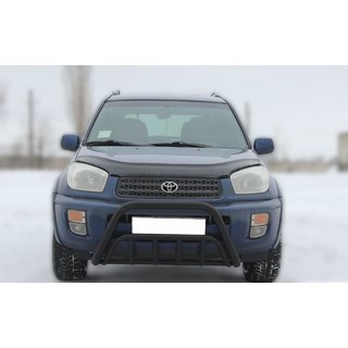 Bara Fata WT002 Negru (Otel Inoxidabil) Toyota Rav 4 2001-2005 foto 1