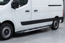Opel Movano 2010-2021 Praguri Laterale Sunrise (2 buc, Aluminiu) foto 1