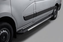 Opel Movano 2010-2021 Praguri Laterale RedLine V1 (2 buc, Aluminiu) foto 1