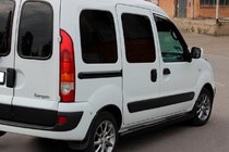 Renault Kangoo 1998-2008 Bare Laterale Black (2 buc, Otel Inoxidabil) foto 3