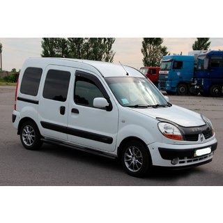 Bare Laterale Black (2 buc, Otel Inoxidabil) Renault Kangoo 1998-2008 foto 1