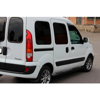 Bare Laterale Black (2 buc, Otel Inoxidabil) Renault Kangoo 1998-2008 foto 3