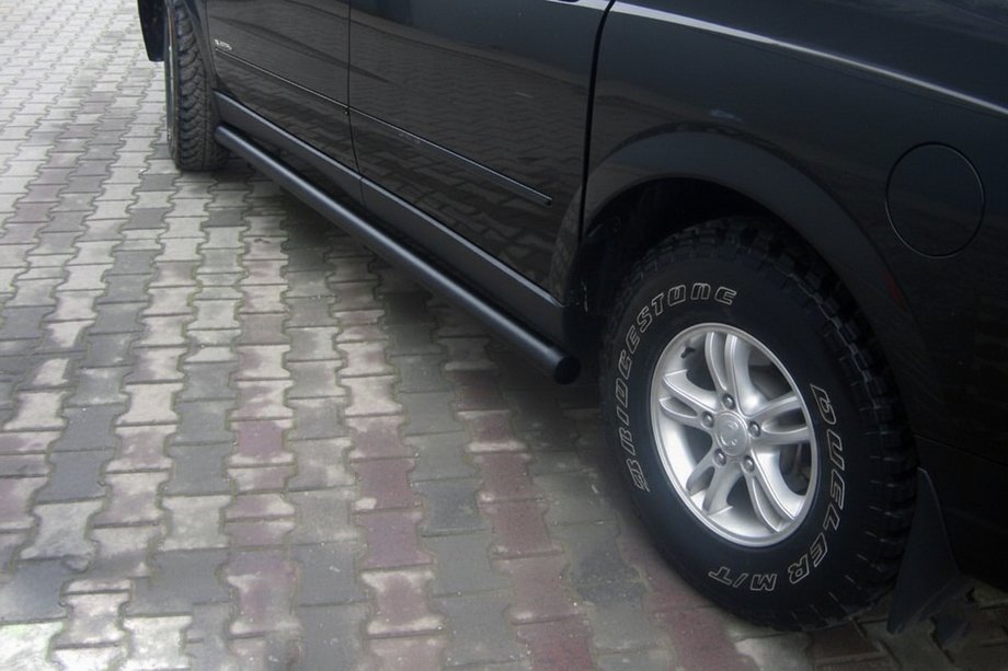 SsangYong Action 2005-2018 Bare Laterale Black (2 buc, inox) Image