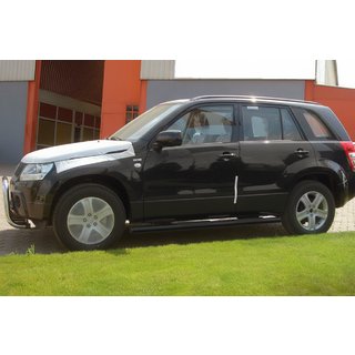 Bare Laterale Black (2 buc, inox) Suzuki Grand Vitara 2005-2017 foto 1