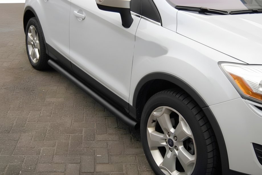 Ford Kuga 2008-2013 Tevi Laterale Black (2 buc, Otel Inoxidabil) Image
