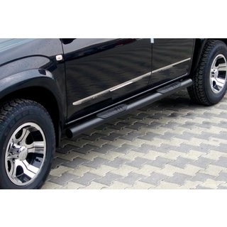 Tevi laterale pentru baza standard Black (2 buc, inox) foto 1