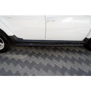 Bare laterale cu insertii Black (2 buc, inox) foto 1